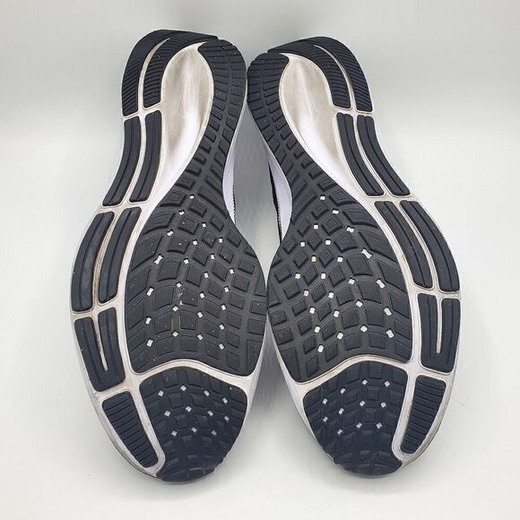 Nike Air Zoom Pegasus Running Jogging Shoes Men's Black/White Size 14 - Picture 5 of 17